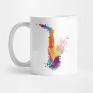 saxophone music art #saxophone Mug